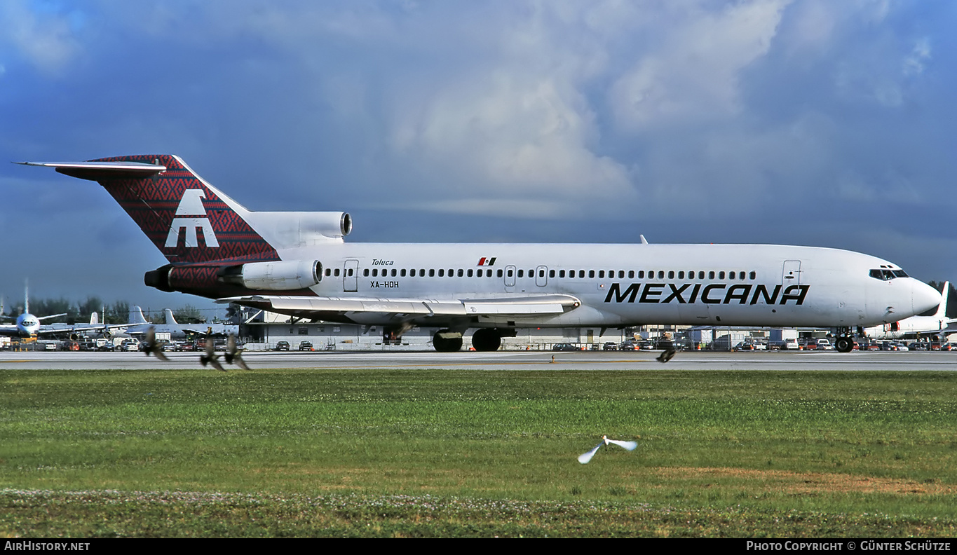 Aircraft Photo of XA-HOH | Boeing 727-264/Adv | Mexicana | AirHistory.net #234150