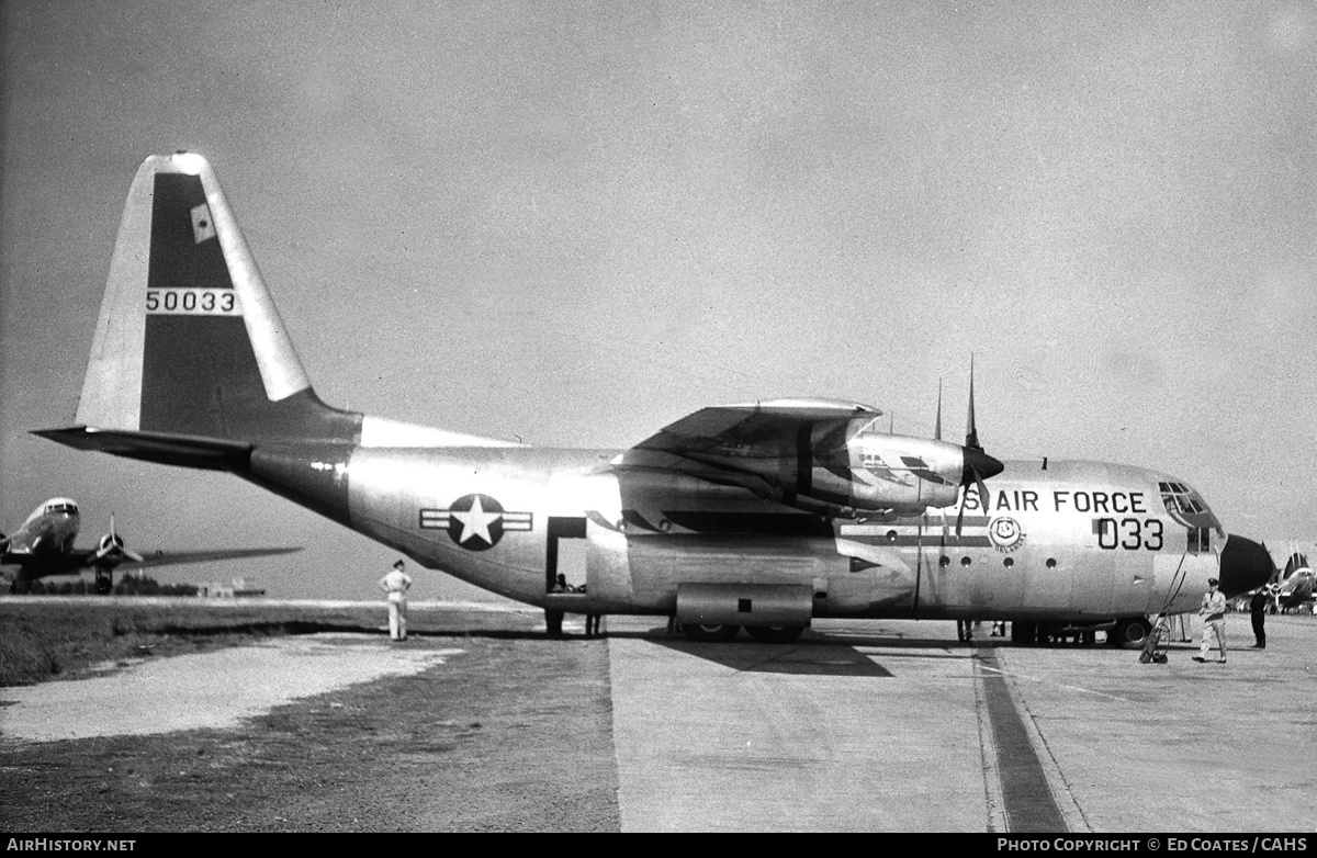 Aircraft Photo of 55-033 / 50033 | Lockheed C-130A Hercules (L-182) | USA - Air Force | AirHistory.net #234163