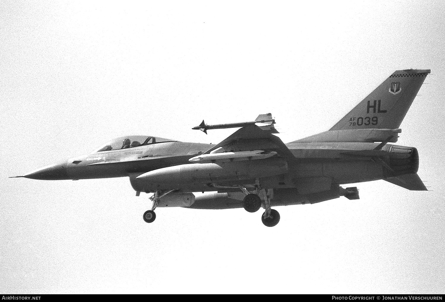 Aircraft Photo of 78-0039 / AF78-039 | General Dynamics F-16A Fighting Falcon | USA - Air Force | AirHistory.net #234167