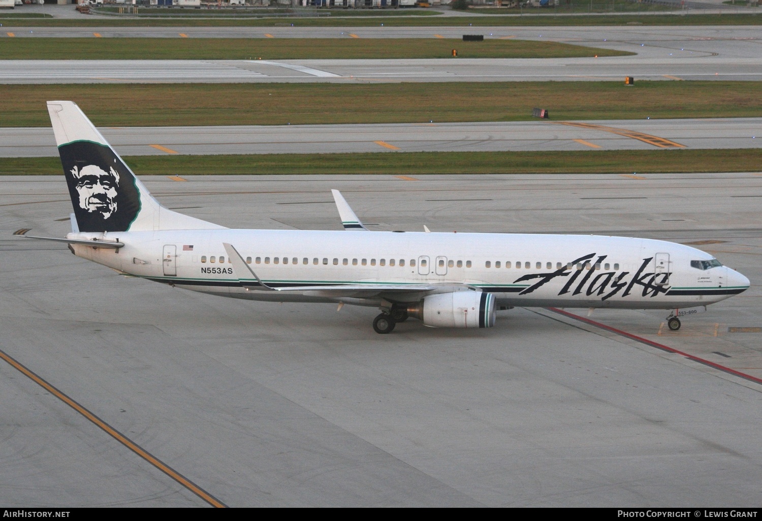 Aircraft Photo of N553AS | Boeing 737-890 | Alaska Airlines | AirHistory.net #234168