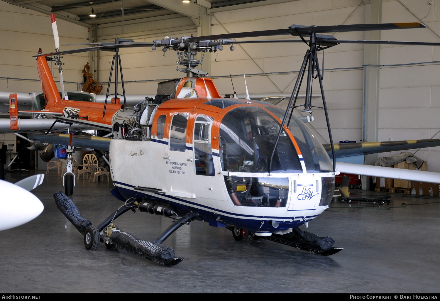 Aircraft Photo of D-HHBW | MBB BO-105 | Helicopter-Service Hamburg | AirHistory.net #234169