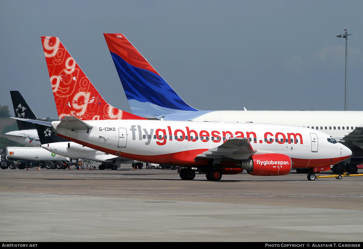 Aircraft Photo of G-CDKD | Boeing 737-683 | Flyglobespan | AirHistory.net #234171