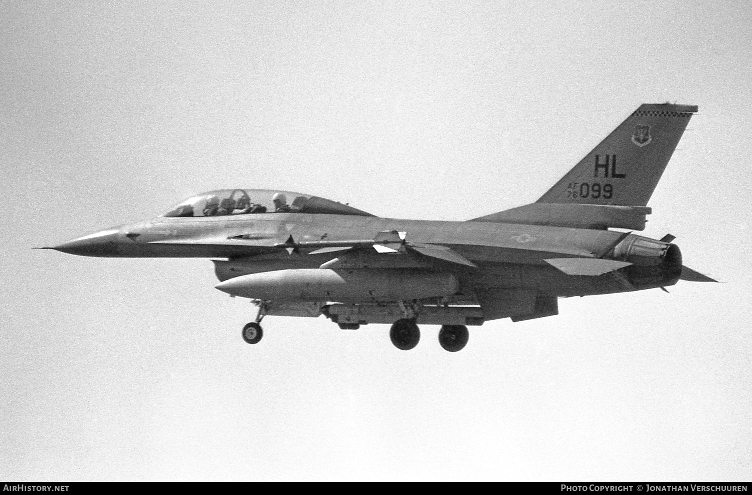 Aircraft Photo of 78-0099 / AF78-099 | General Dynamics F-16B Fighting Falcon | USA - Air Force | AirHistory.net #234174