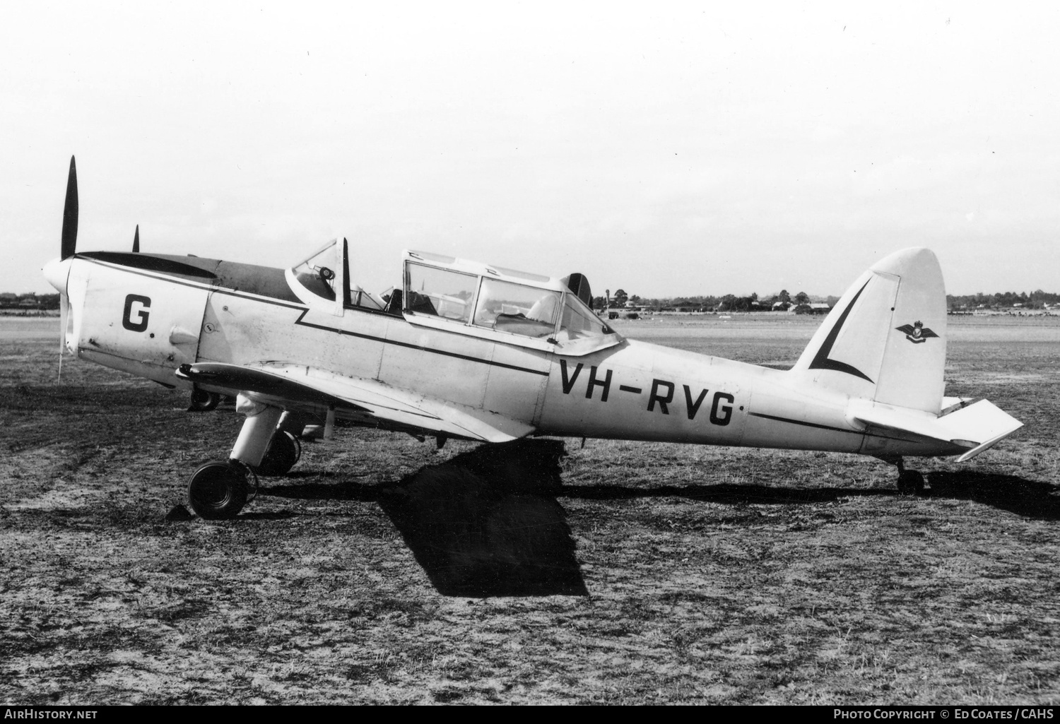 Aircraft Photo of VH-RVG | De Havilland DHC-1 Chipmunk Mk21 | Royal Victorian Aero Club | AirHistory.net #234195