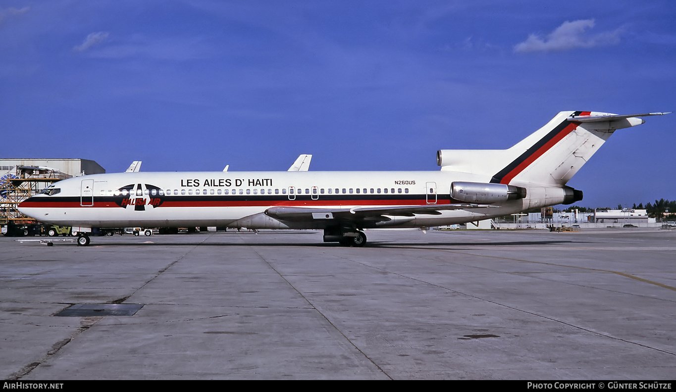 Aircraft Photo of N260US | Boeing 727-251 | Halisa Air - Les Ailes d'Haiti | AirHistory.net #234203
