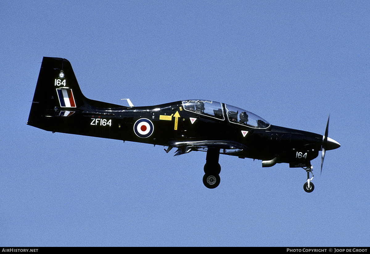 Aircraft Photo of ZF164 | Short S-312 Tucano T1 | UK - Air Force | AirHistory.net #234218