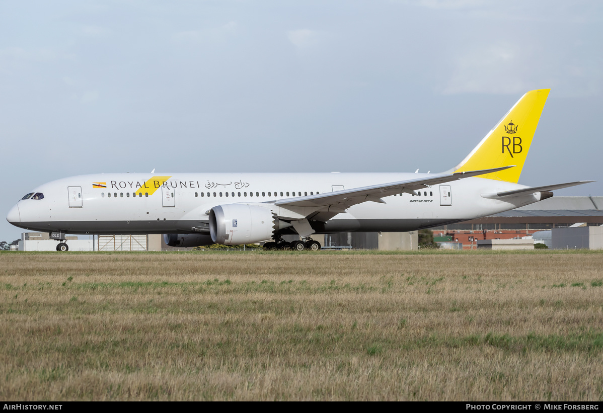 Aircraft Photo of V8-DLC | Boeing 787-8 Dreamliner | Royal Brunei Airlines | AirHistory.net #234224