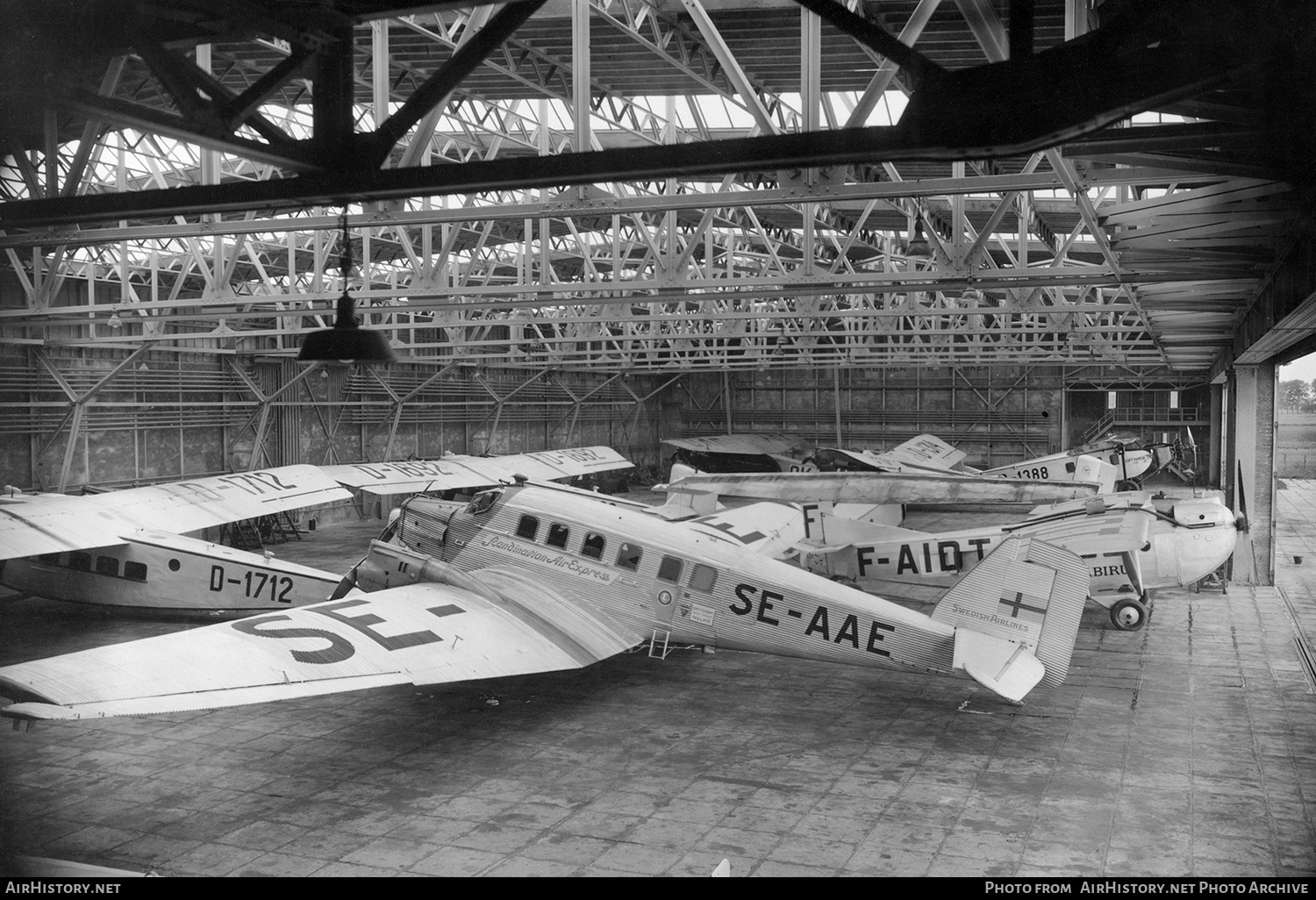 Aircraft Photo of SE-AAE | Junkers G24me | AB Aerotransport - ABA | AirHistory.net #234230