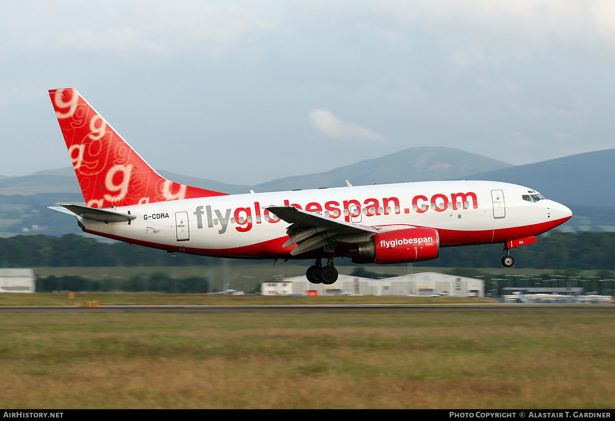 Aircraft Photo of G-CDRA | Boeing 737-683 | Flyglobespan | AirHistory.net #234232