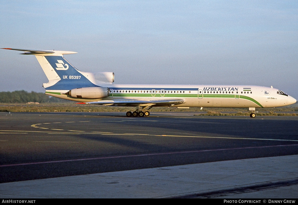 Aircraft Photo of UK-85397 | Tupolev Tu-154B-2 | Uzbekistan Airways | AirHistory.net #234240