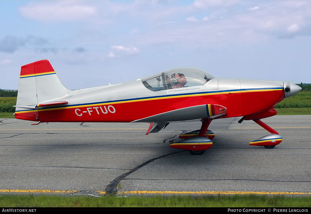 Aircraft Photo of C-FTUO | Van's RV-6 | AirHistory.net #234242