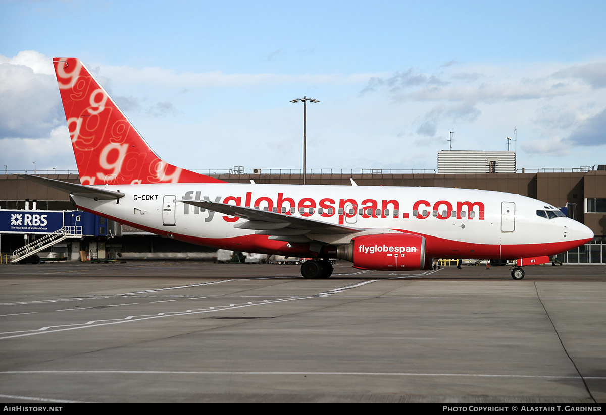 Aircraft Photo of G-CDKT | Boeing 737-683 | Flyglobespan | AirHistory.net #234246