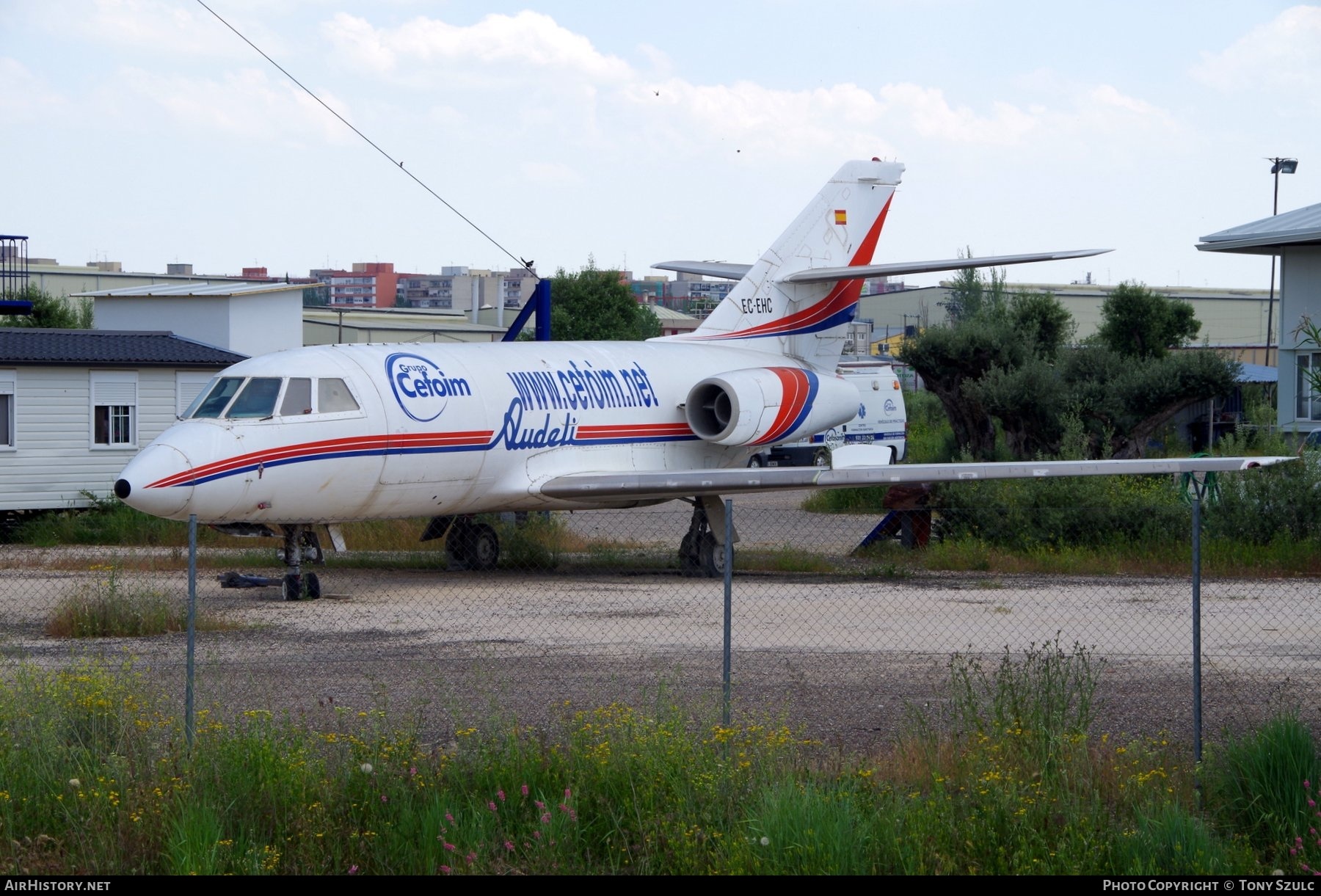 Aircraft Photo of EC-EHC | Dassault Falcon 20DC | Audeli Aircompany | AirHistory.net #234256