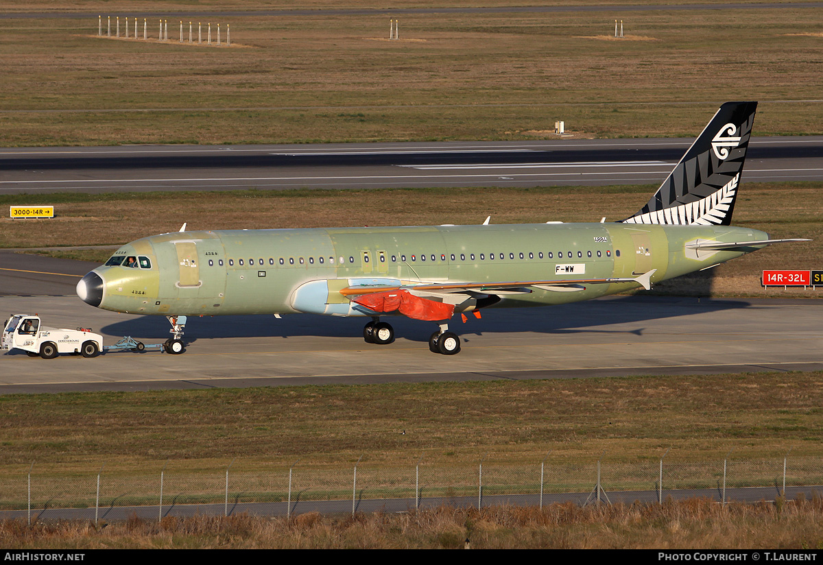 Aircraft Photo of F-WW** | Airbus A320-232 | Air New Zealand | AirHistory.net #234308