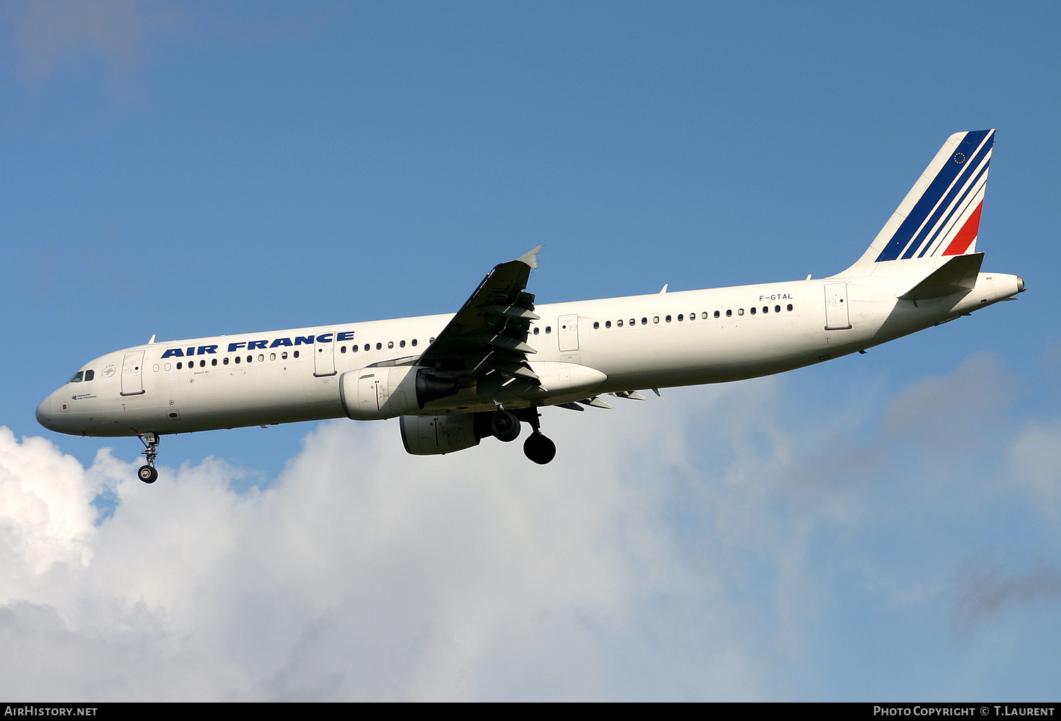 Aircraft Photo of F-GTAL | Airbus A321-211 | Air France | AirHistory.net #234310