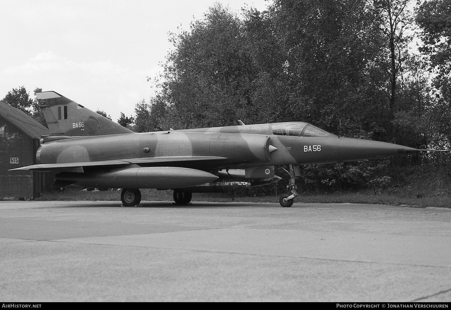 Aircraft Photo of BA56 | Dassault Mirage 5BA | Belgium - Air Force | AirHistory.net #234314