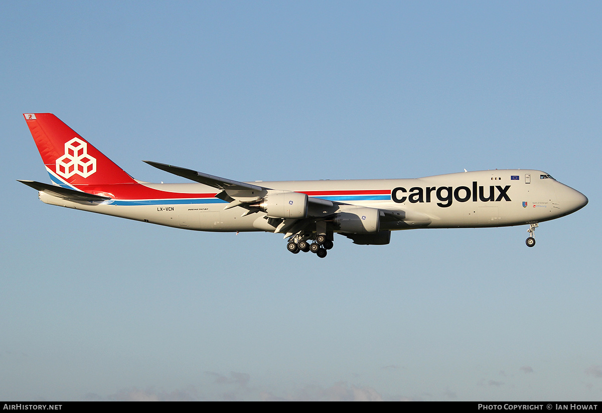 Aircraft Photo of LX-VCN | Boeing 747-8R7F/SCD | Cargolux | AirHistory.net #234320