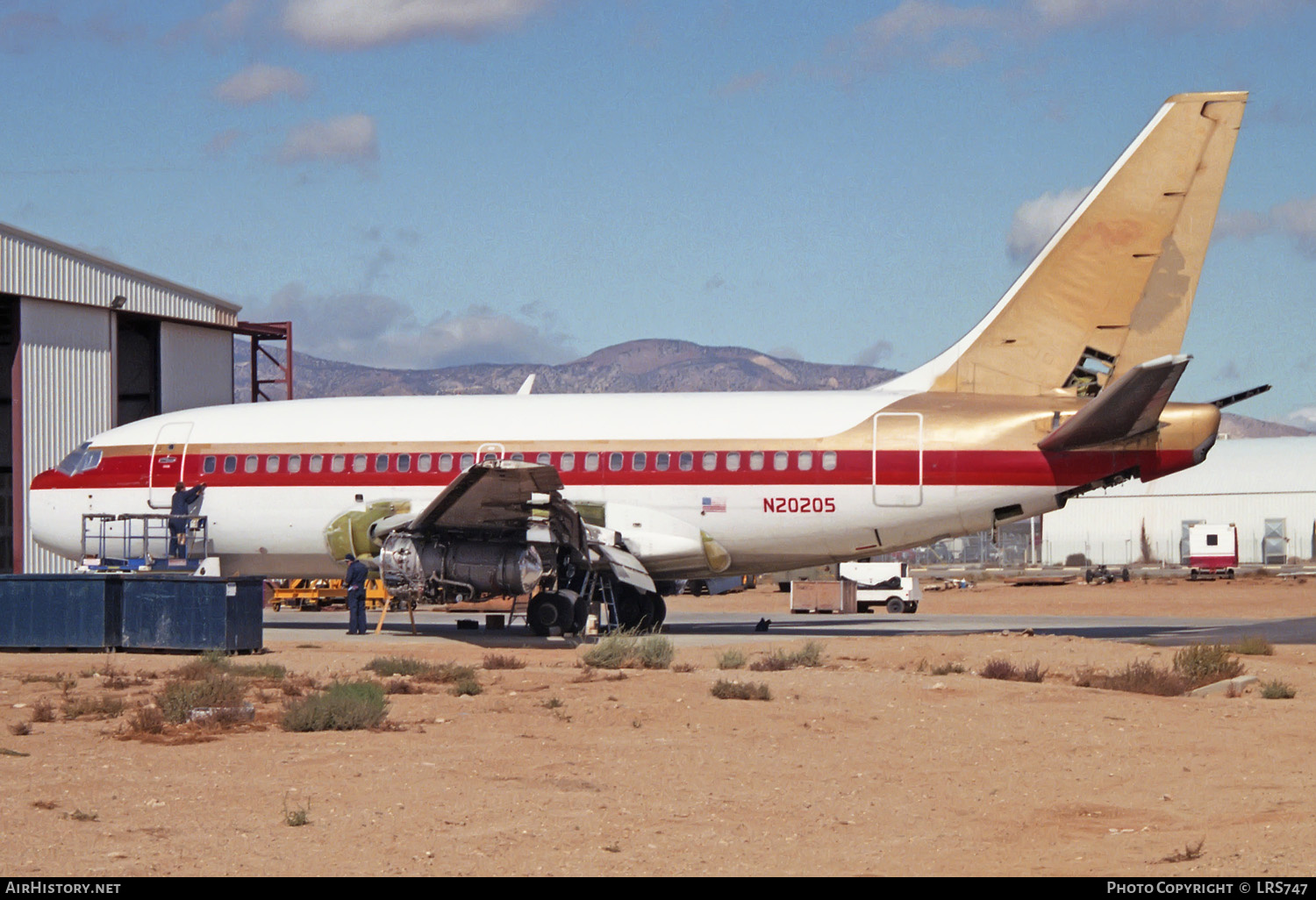 Aircraft Photo of N20205 | Boeing 737-130 | Continental Airlines | AirHistory.net #234324