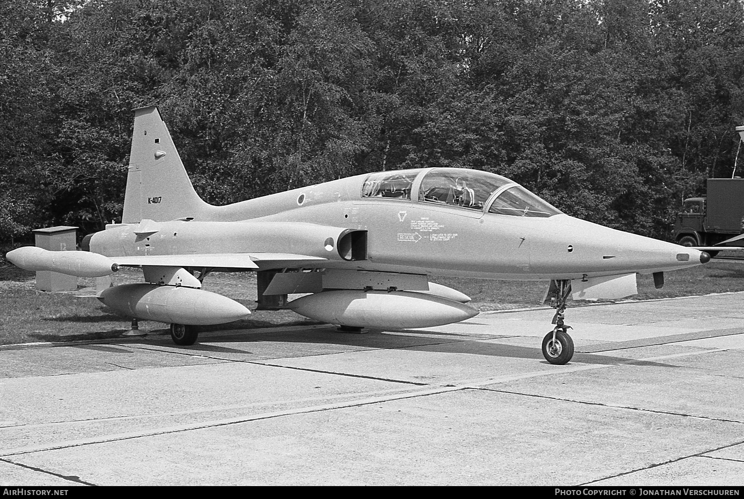 Aircraft Photo of K-4017 | Canadair NF-5B | Netherlands - Air Force | AirHistory.net #234332