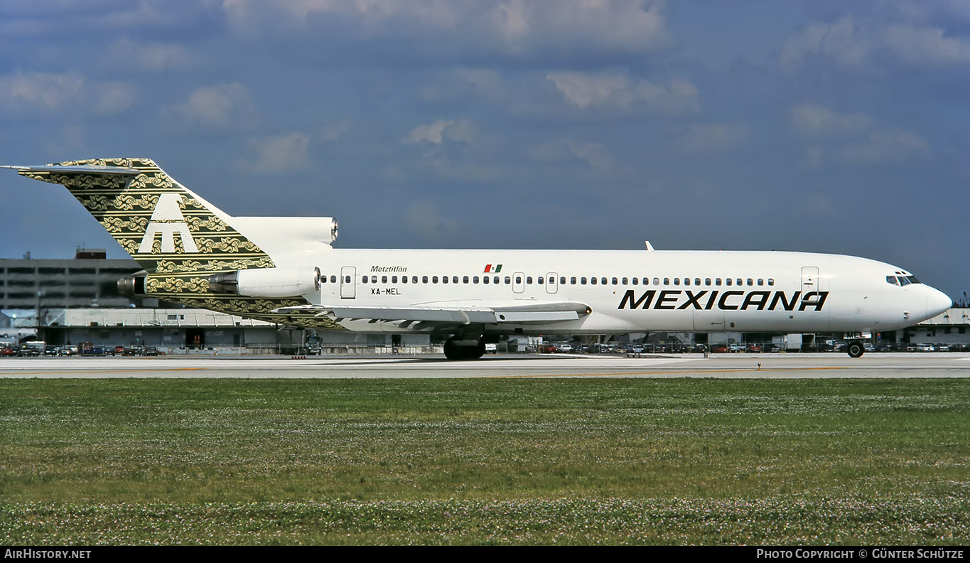 Aircraft Photo of XA-MEL | Boeing 727-264 | Mexicana | AirHistory.net #234354