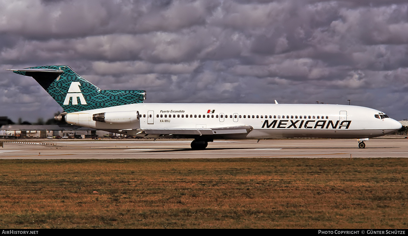 Aircraft Photo of XA-MXJ | Boeing 727-2A1/Adv | Mexicana | AirHistory.net #234367