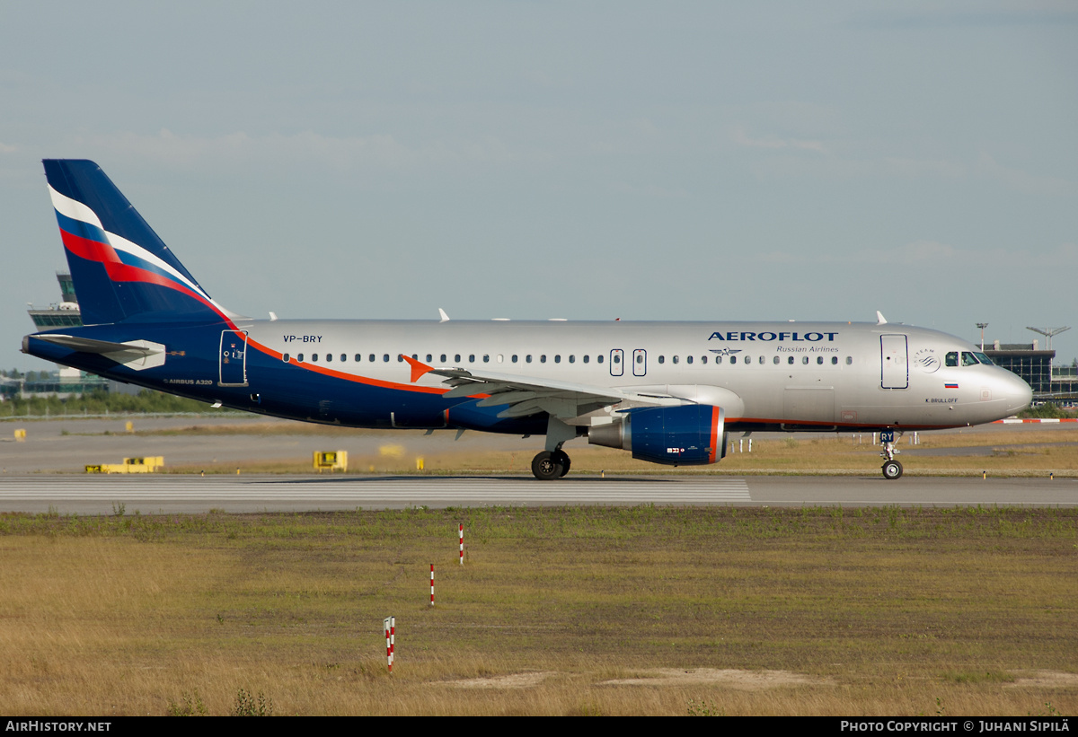 Aircraft Photo of VP-BRY | Airbus A320-214 | Aeroflot - Russian Airlines | AirHistory.net #234368