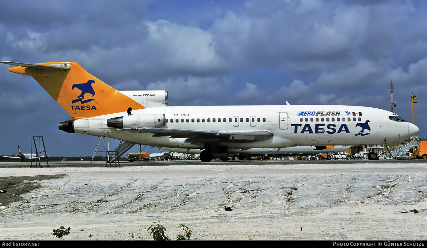 Aircraft Photo of XA-RRB | Boeing 727-64 | TAESA - Transportes Aéreos Ejecutivos | AirHistory.net #234369