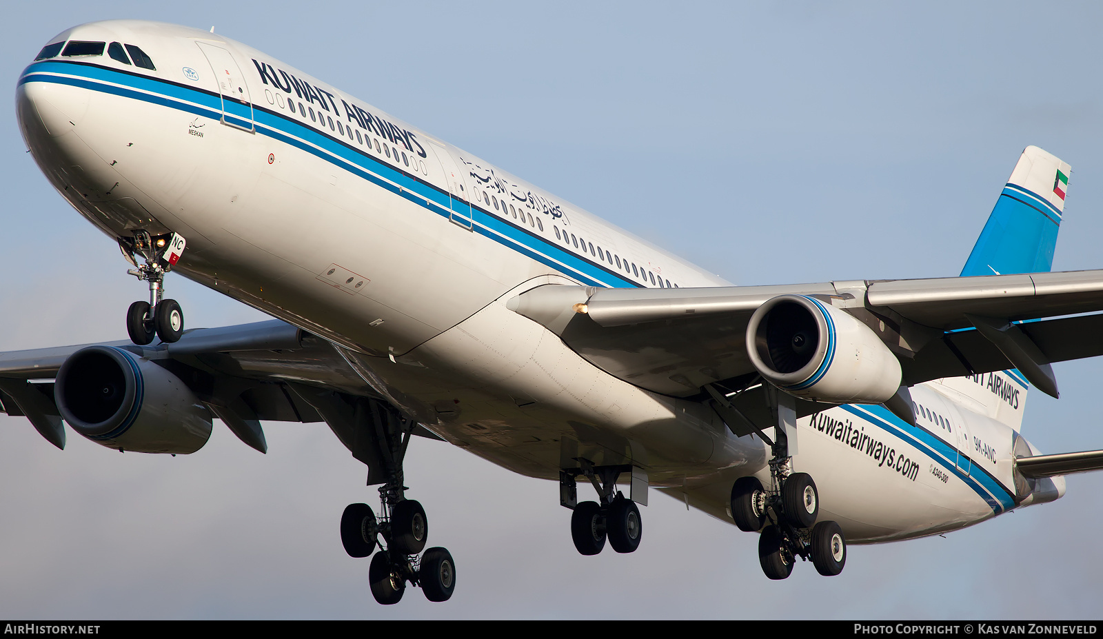 Aircraft Photo of 9K-ANC | Airbus A340-313 | Kuwait Airways | AirHistory.net #234380