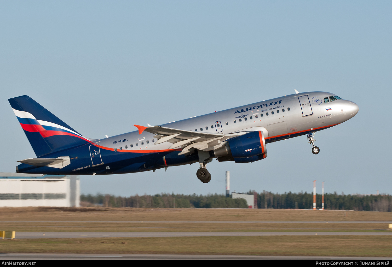 Aircraft Photo of VP-BWL | Airbus A319-111 | Aeroflot - Russian Airlines | AirHistory.net #234407