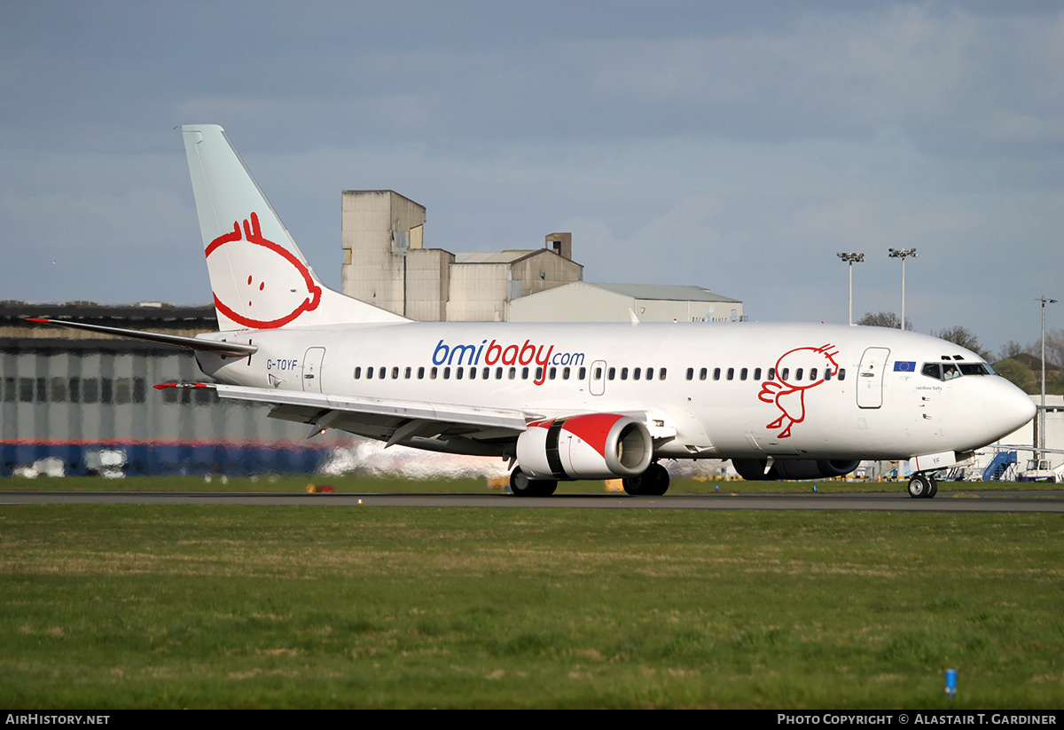 Aircraft Photo of G-TOYF | Boeing 737-36N | Bmibaby | AirHistory.net #234413