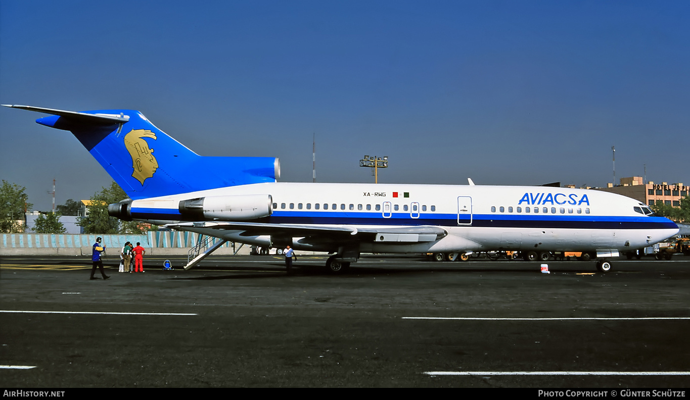Aircraft Photo of XA-RWG | Boeing 727-31 | Aviacsa - Aviación de Chiapas | AirHistory.net #234416