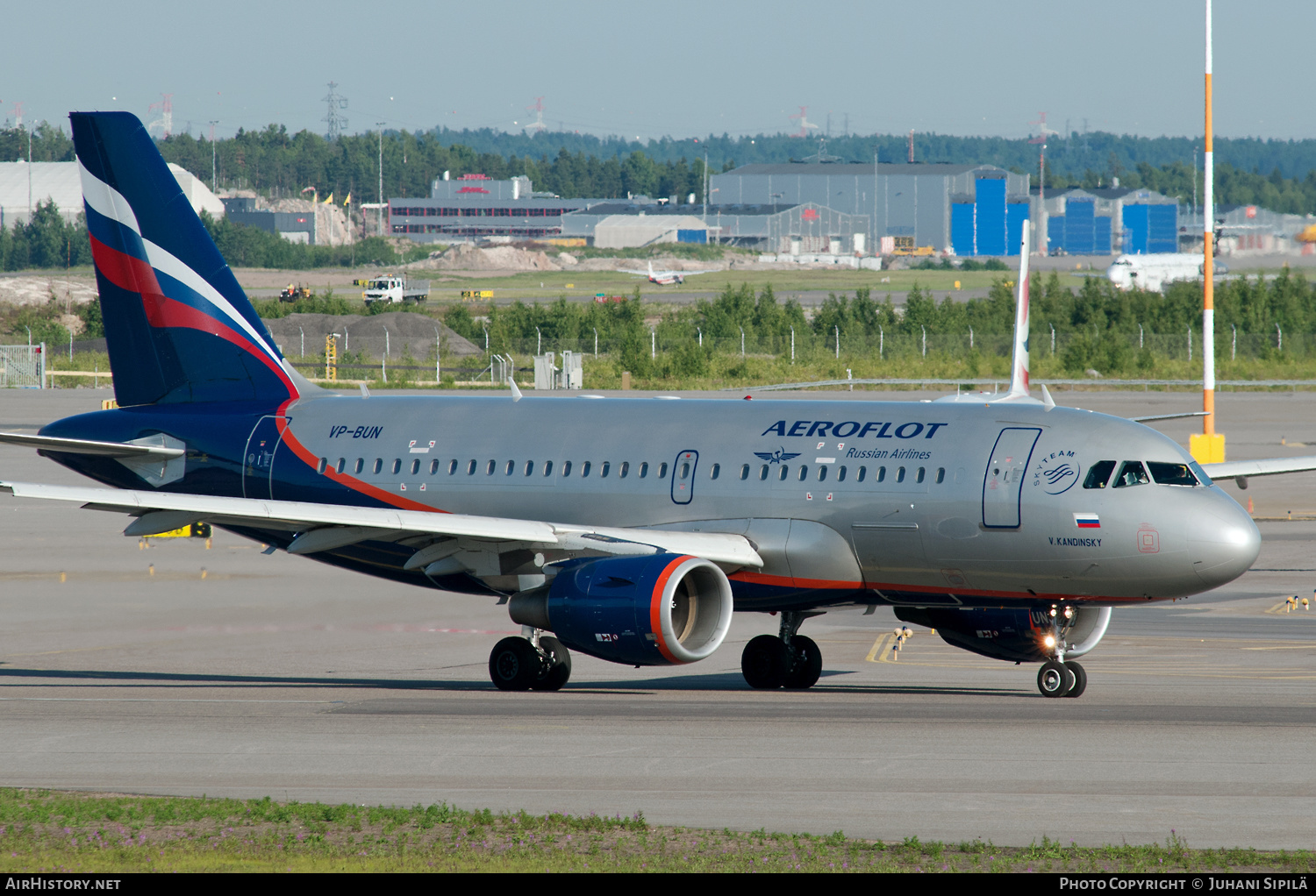 Aircraft Photo of VP-BUN | Airbus A319-112 | Aeroflot - Russian Airlines | AirHistory.net #234419