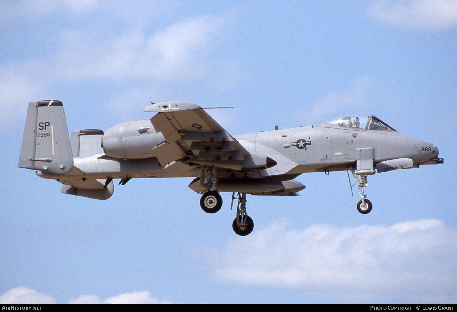 Aircraft Photo of 81-0988 / AF81-988 | Fairchild A-10A Thunderbolt II | USA - Air Force | AirHistory.net #234434
