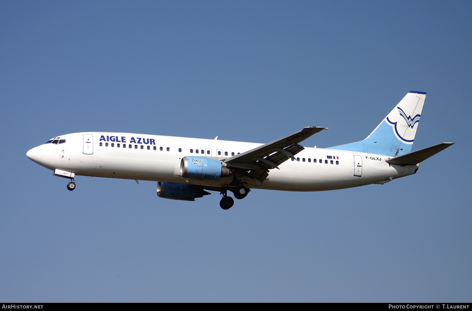 Aircraft Photo of F-GLXJ | Boeing 737-4Y0 | Aigle Azur | AirHistory.net #234439