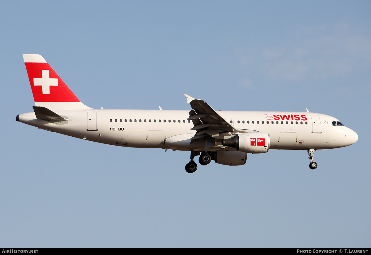 Aircraft Photo of HB-IJU | Airbus A320-214 | Swiss International Air Lines | AirHistory.net #234442