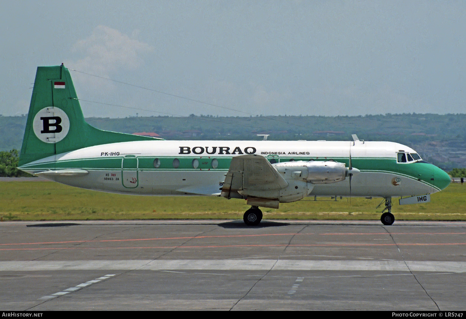 Aircraft Photo of PK-IHG | Avro 748 Srs2/200 | Bouraq Indonesia Airlines | AirHistory.net #234451