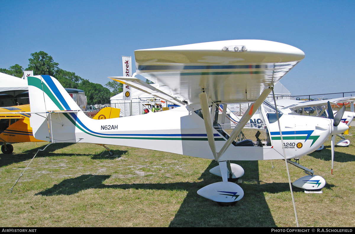 Aircraft Photo of N62AH | Aerotrek A-240 | AirHistory.net #234455