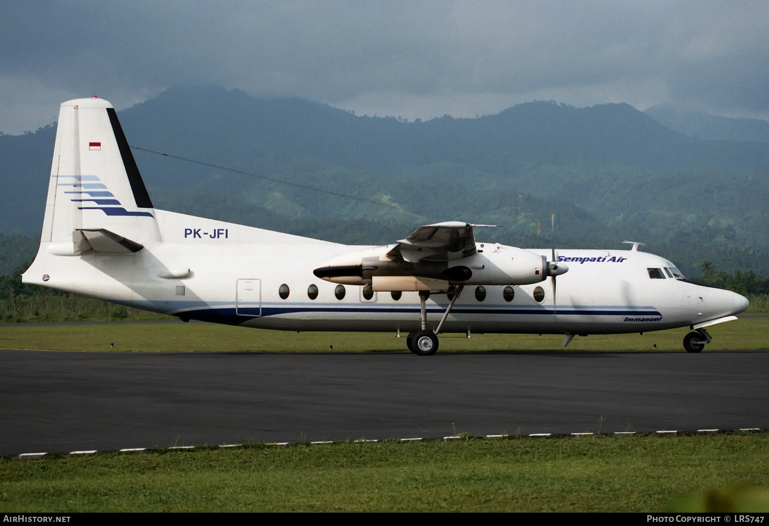 Aircraft Photo of PK-JFI | Fokker F27-600 Friendship | Sempati Air | AirHistory.net #234456