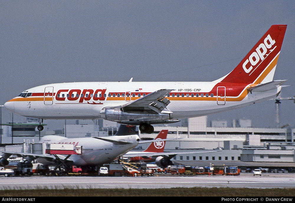 Aircraft Photo of HP-1195CMP | Boeing 737-204/Adv | COPA Panama | AirHistory.net #234459