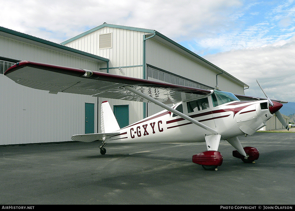 Aircraft Photo of C-GXYC | Luscombe 8F Silvaire | AirHistory.net #234470