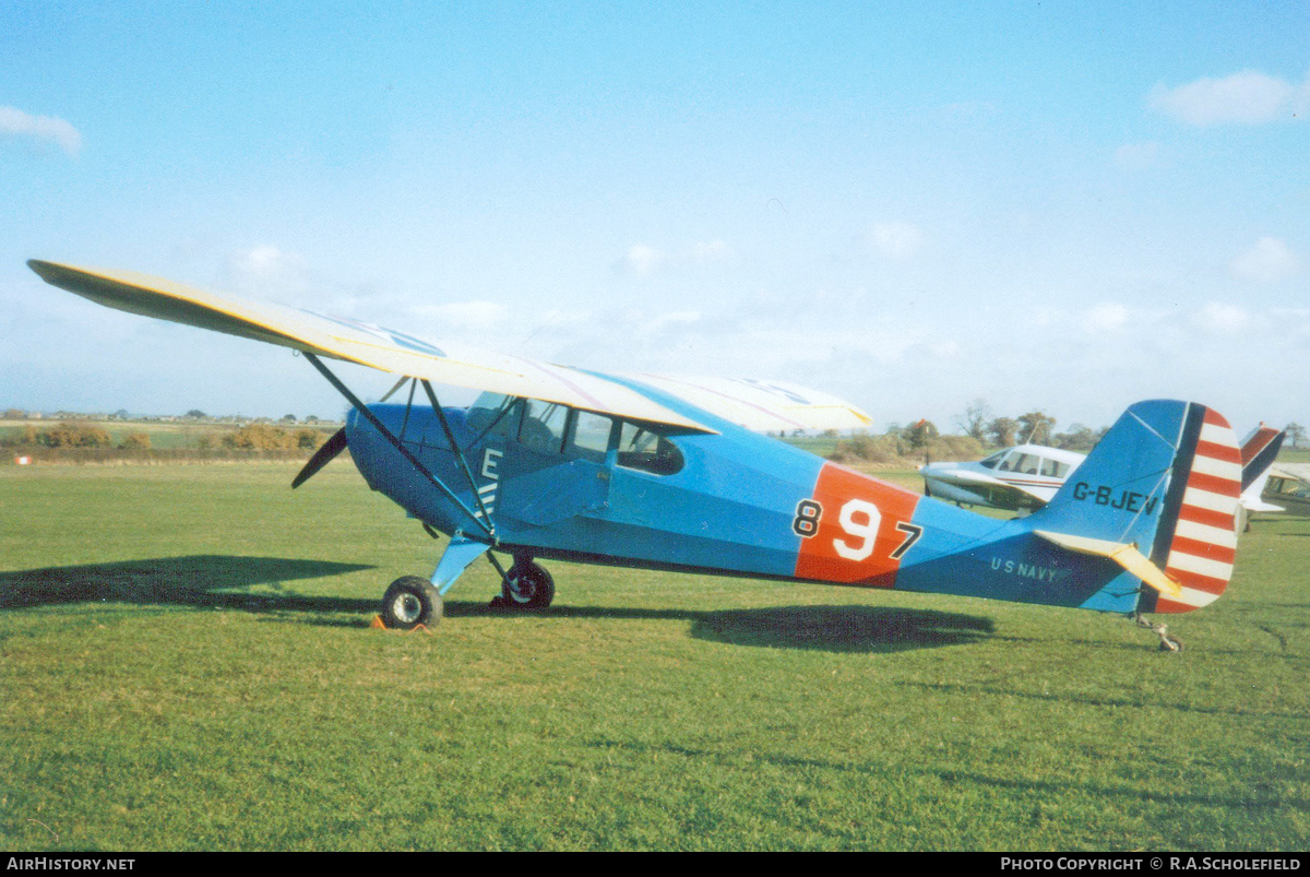 Aircraft Photo of G-BJEV / 897 | Aeronca 11AC Chief | USA - Navy | AirHistory.net #234487