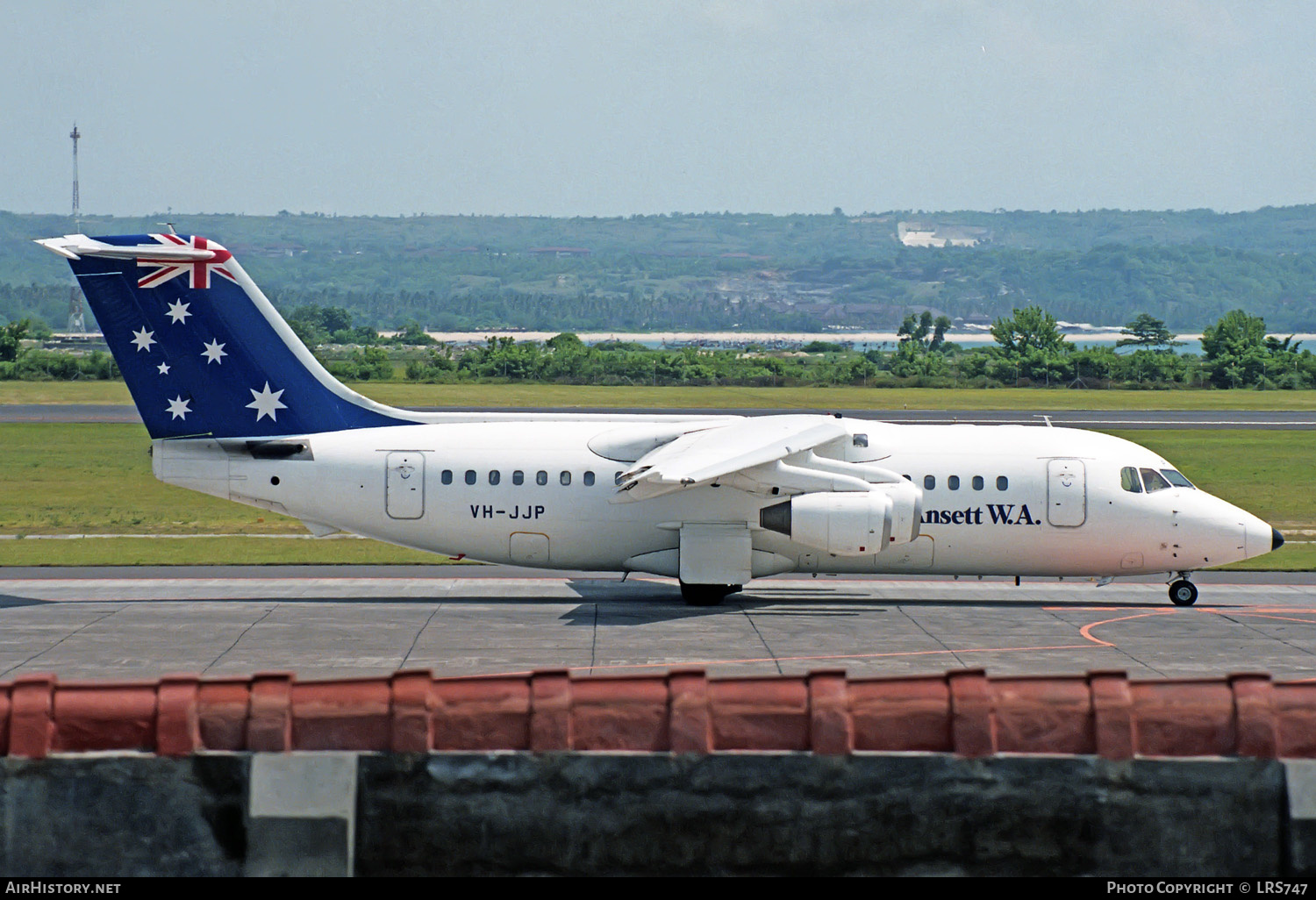 Aircraft Photo of VH-JJP | British Aerospace BAe-146-200 | Ansett W.A. | AirHistory.net #234491