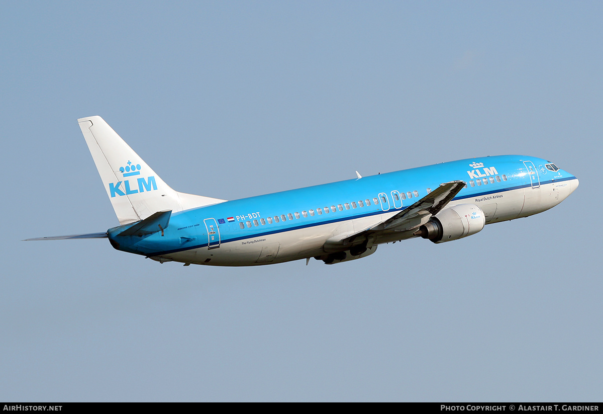 Aircraft Photo of PH-BDT | Boeing 737-406 | KLM - Royal Dutch Airlines | AirHistory.net #234492