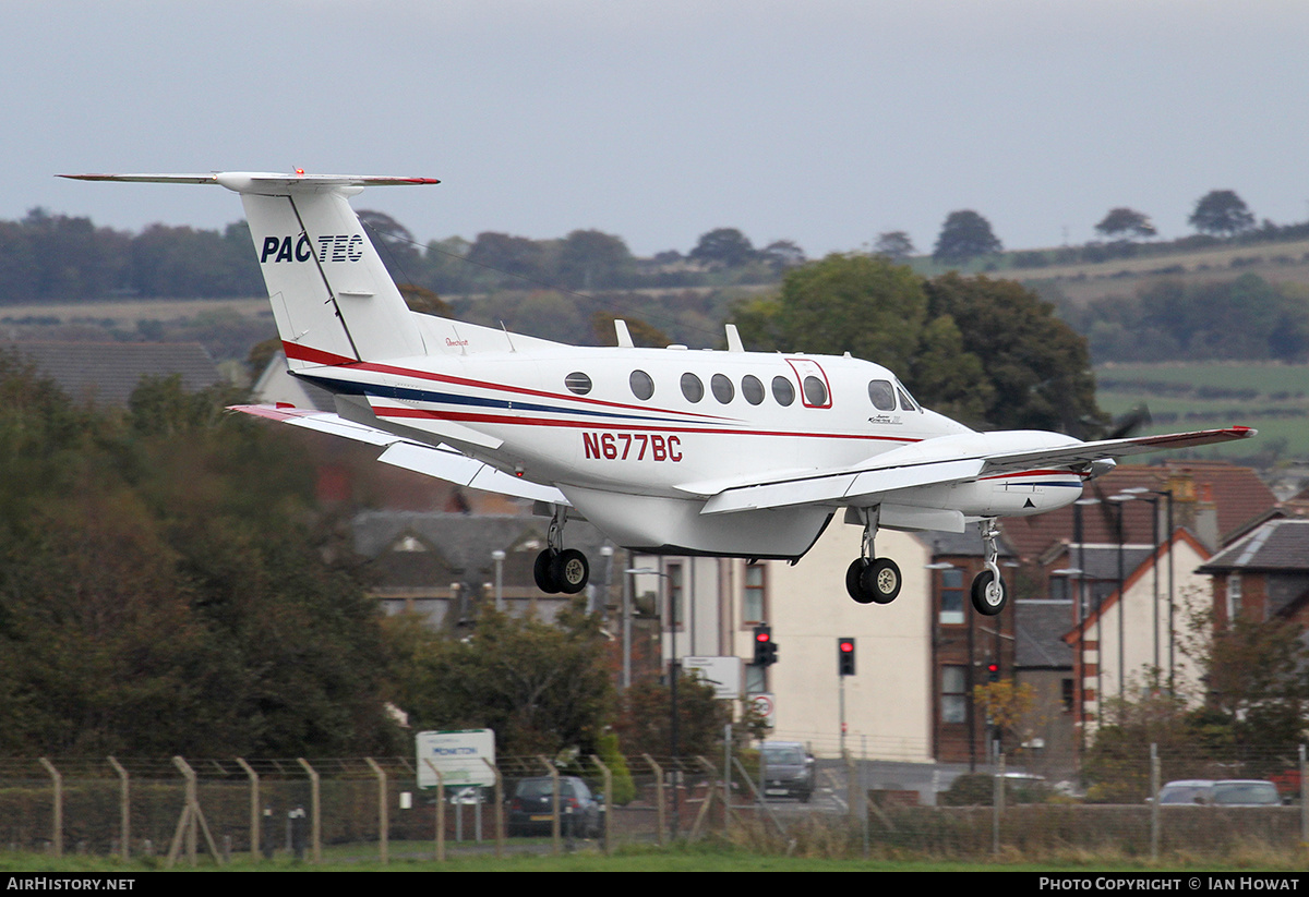 Aircraft Photo of N677BC | Beech B200 Super King Air | PacTec International | AirHistory.net #234496