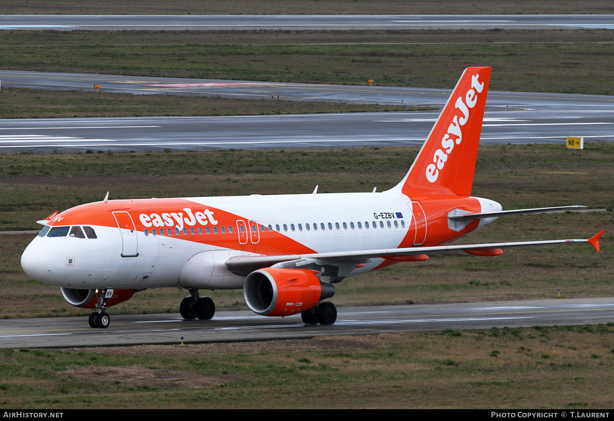 Aircraft Photo of G-EZBV | Airbus A319-111 | EasyJet | AirHistory.net #234514