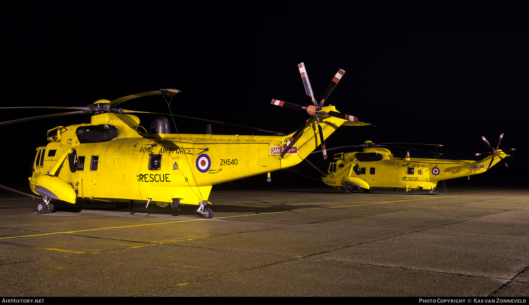 Aircraft Photo of ZH540 | Westland WS-61 Sea King HAR3A | UK - Air Force | AirHistory.net #234533