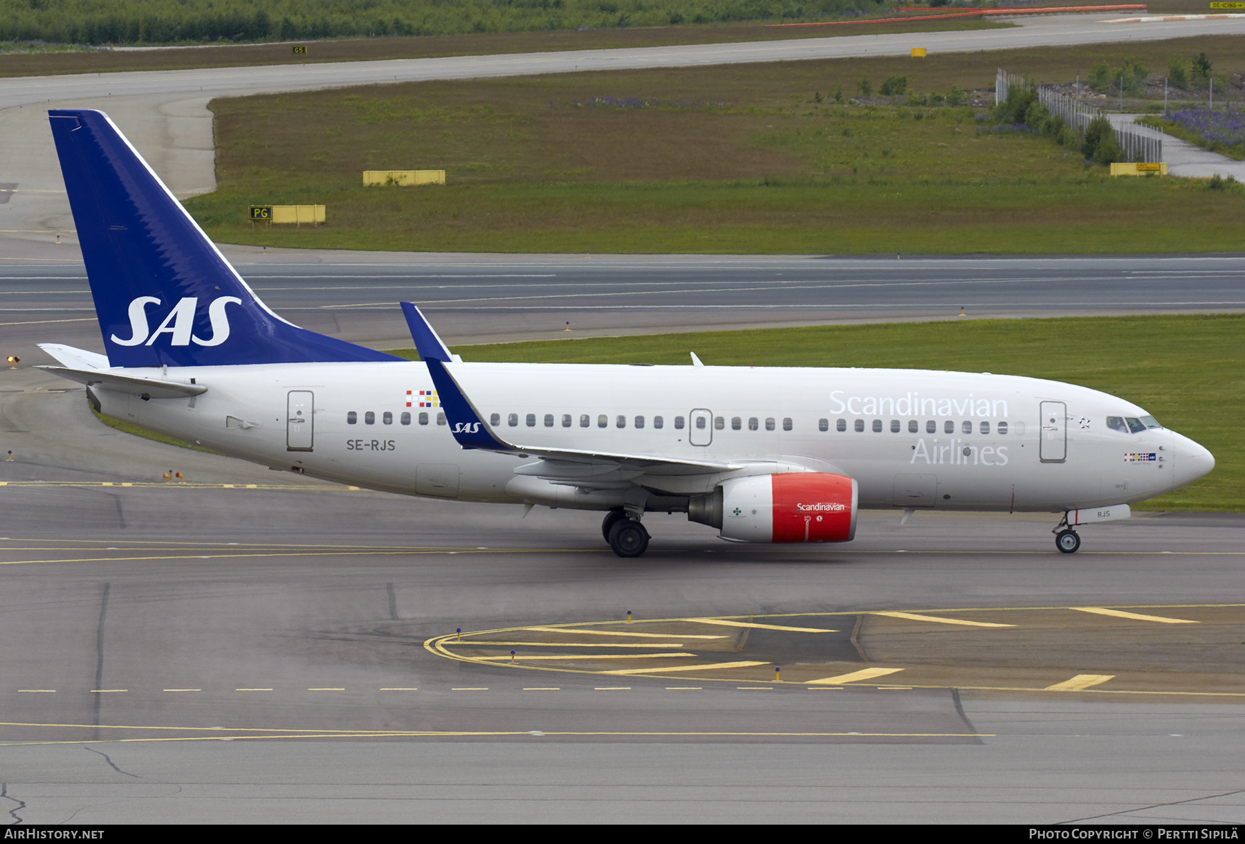 Aircraft Photo of SE-RJS | Boeing 737-76N | Scandinavian Airlines - SAS | AirHistory.net #234541