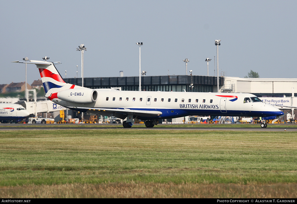Aircraft Photo of G-EMBJ | Embraer ERJ-145EU (EMB-145EU) | British Airways | AirHistory.net #234545