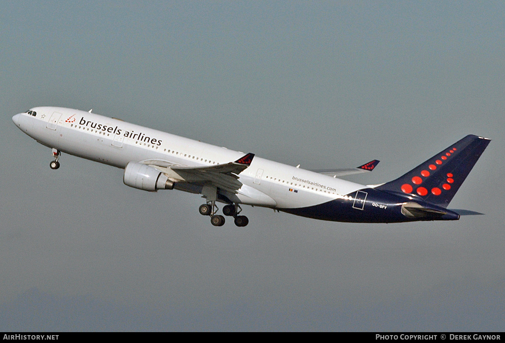 Aircraft Photo of OO-SFY | Airbus A330-223 | Brussels Airlines | AirHistory.net #234560