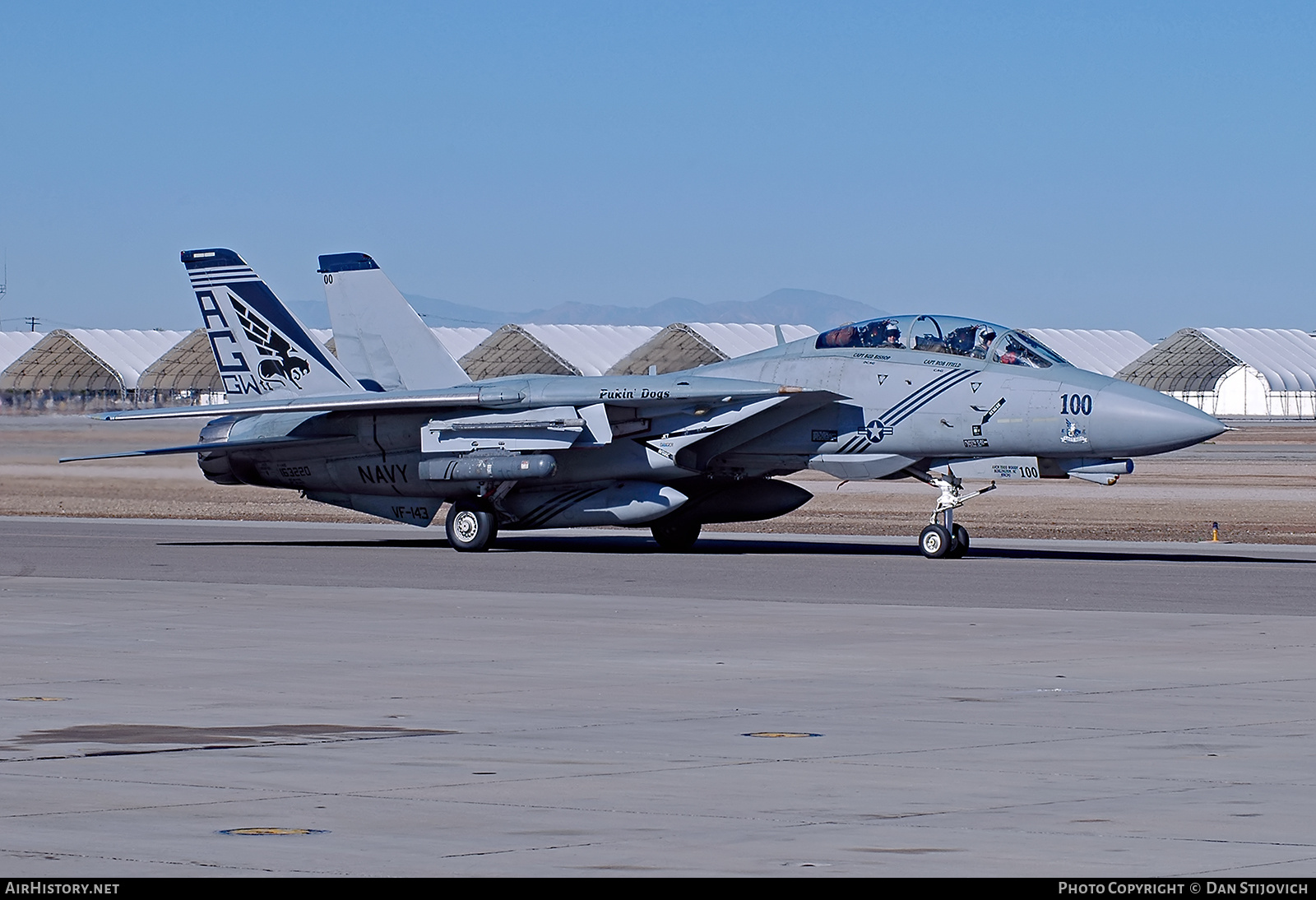 Aircraft Photo of 163220 | Grumman F-14B Tomcat | USA - Navy | AirHistory.net #234566